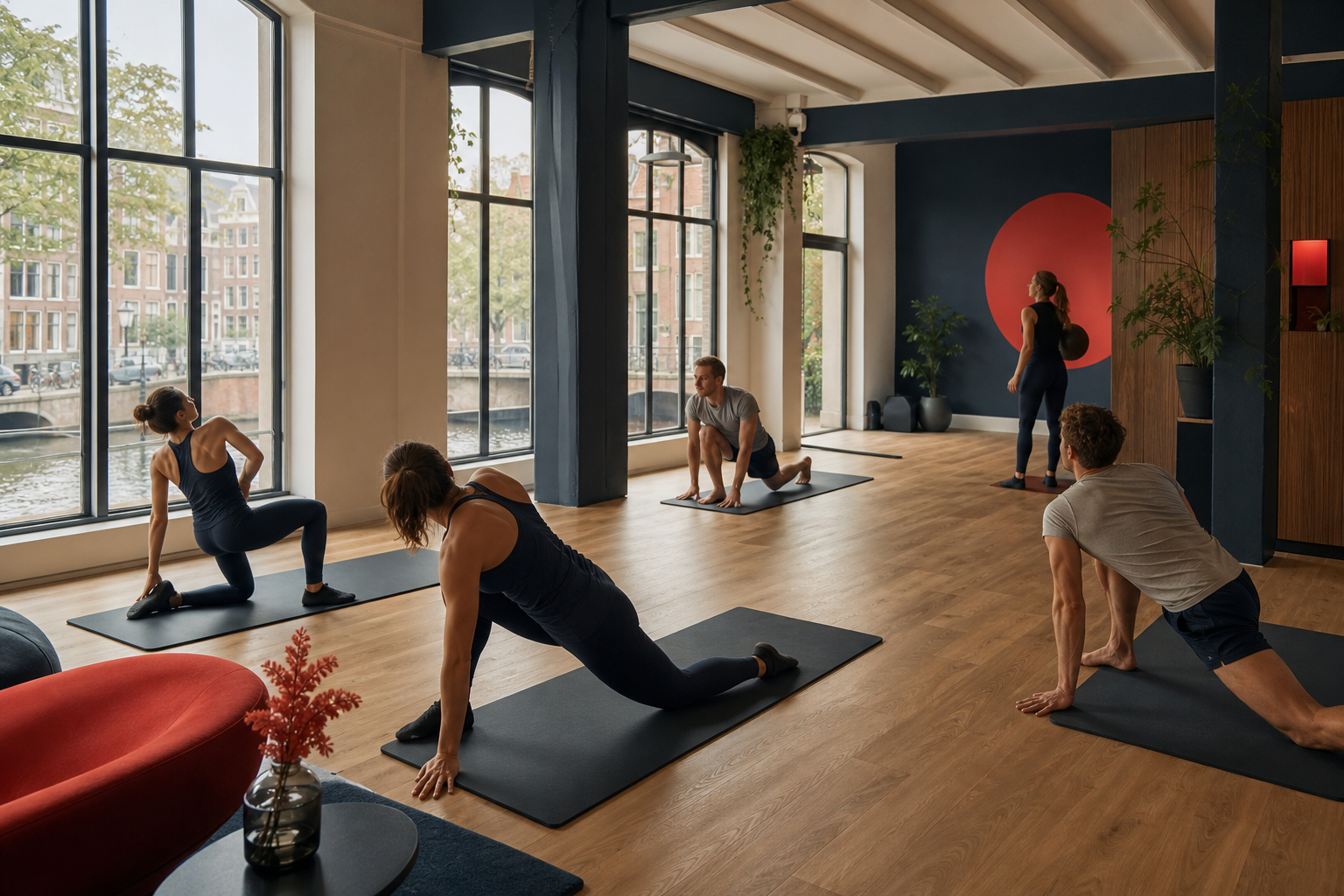 Flexbrightie movement studio interior in Amsterdam